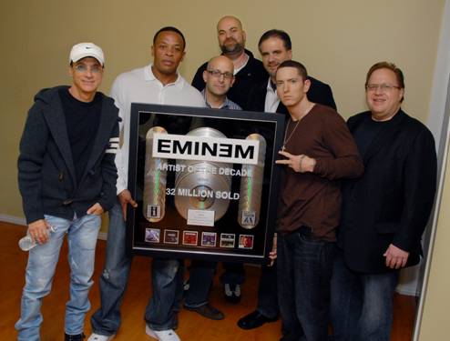 Eminem получает награду 